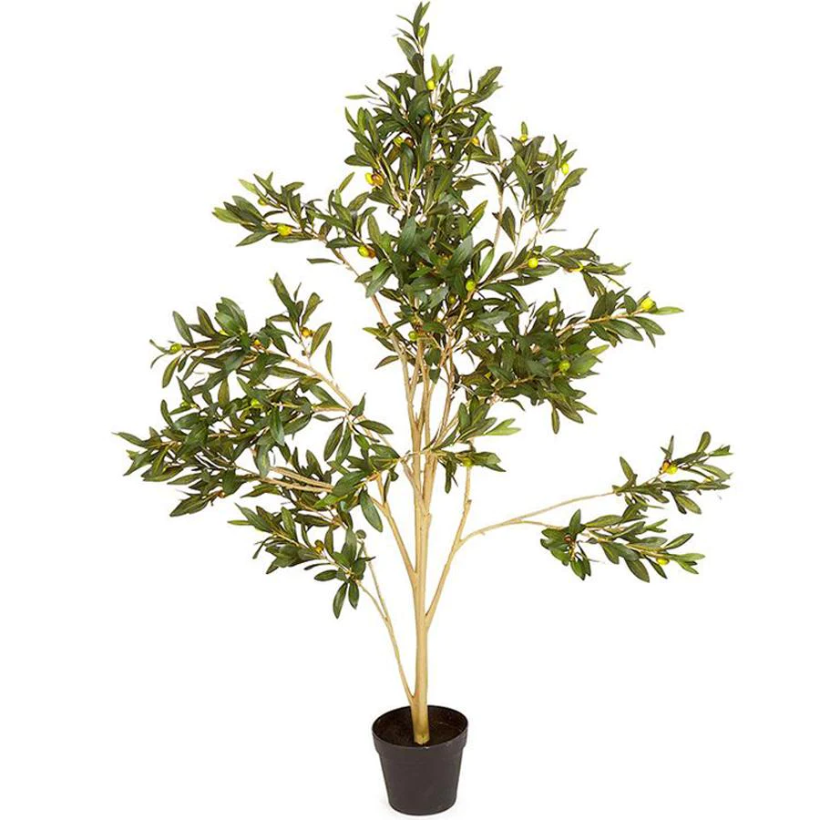 Potted Artificial Faux Olive Tree Snug Abode 